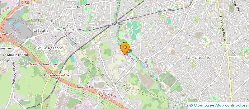 localisation de l'entreprise MADAME ISALYS COVIN à BOUGUENAIS