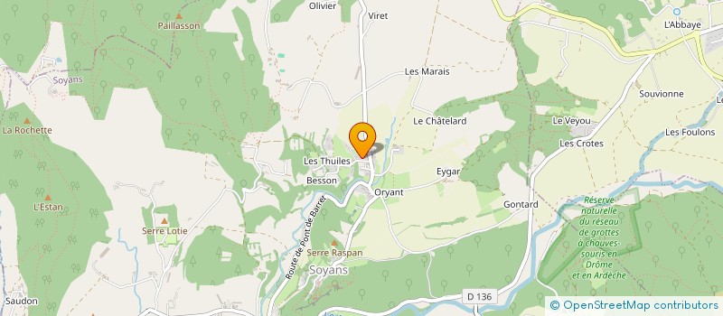 localisation de l'entreprise MADAME ISAORA BADEL  GRANE