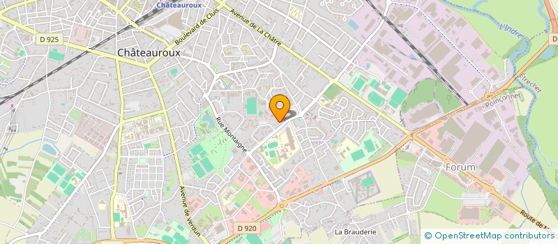 localisation de l'entreprise MADAME ISATU CONTEH à CHATEAUROUX