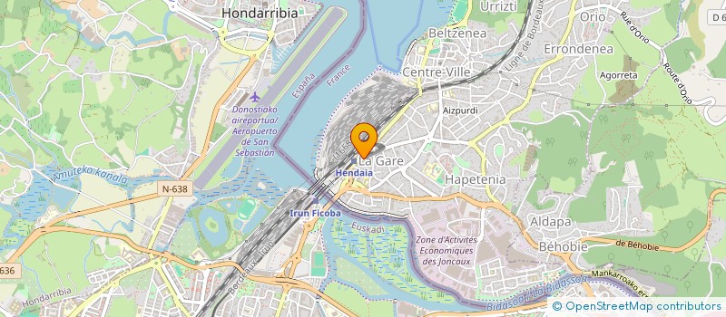localisation de l'entreprise MADAME ISAURA CARAIAN à HENDAYE