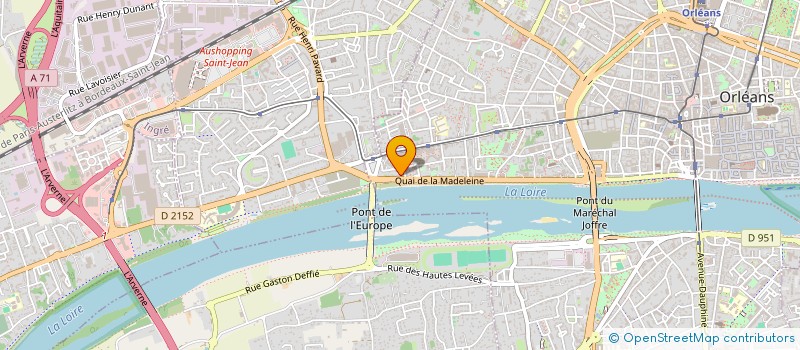 localisation de l'entreprise MADAME ISAURA MARIA CARVALHO PEREIRA  ORLEANS