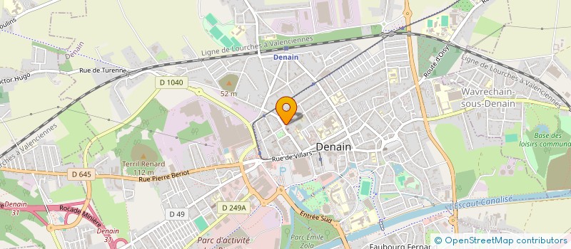 localisation de l'entreprise MADAME ISAURA MIREA  DENAIN