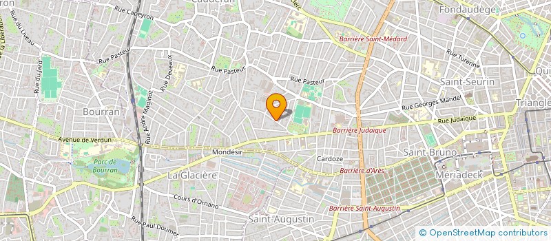 localisation de l'entreprise MADAME ISAURE BULGHERESI DESCUILHES  BORDEAUX