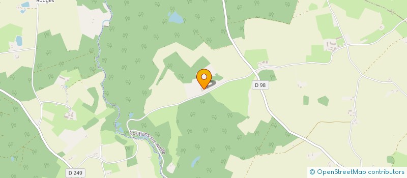 localisation de l'entreprise MADAME ISAURE DE SOLAGES  CONFLANS SUR ANILLE