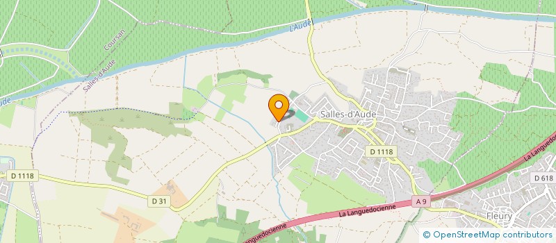 localisation de l'entreprise MADAME ISAURE ETERO  SALLES-D'AUDE