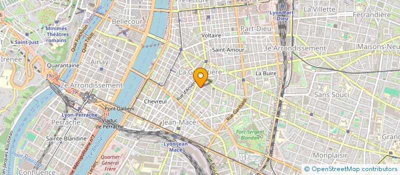 localisation de l'entreprise MADAME ISAURE FALGAYRETTES  LYON