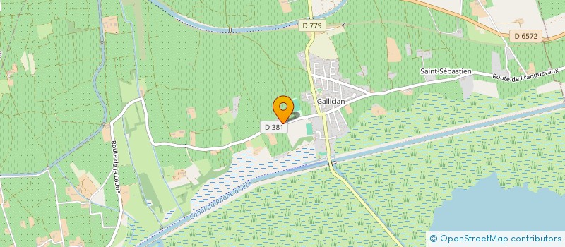 localisation de l'entreprise MADAME ISAURE FERNANDEZ  VAUVERT