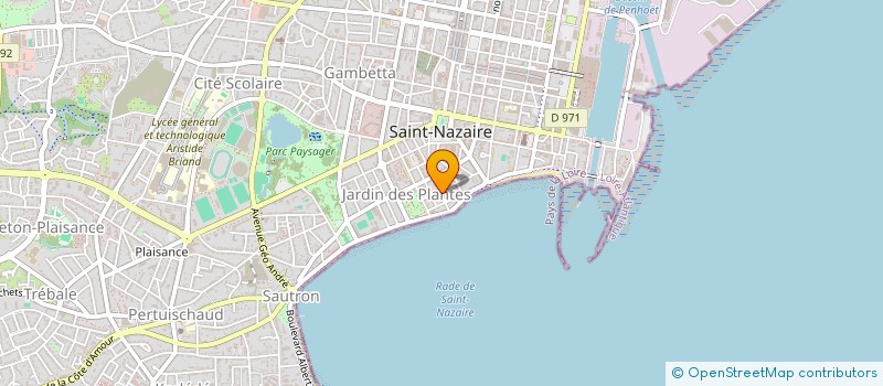 localisation de l'entreprise MADAME ISAURE NORLAIN  SAINT-NAZAIRE