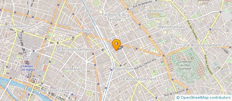 localisation de l'entreprise MADAME ISCIA ALEXANDRE  PARIS