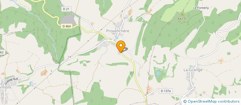 localisation de l'entreprise MADAME ISCIANE ARBADJI  PROVENCHERE