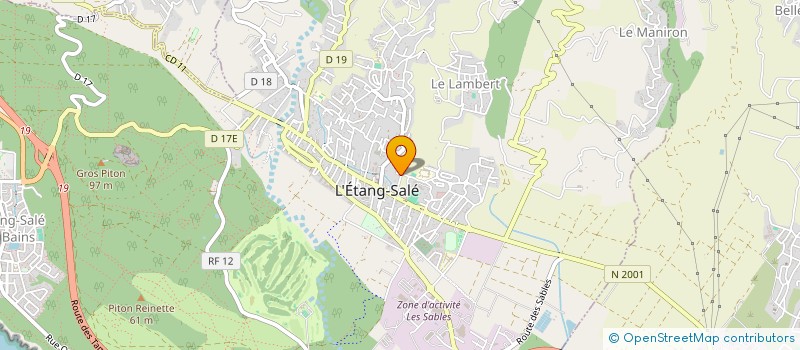 localisation de l'entreprise MADAME ISCIANE GASTAL à L'ETANG-SALE
