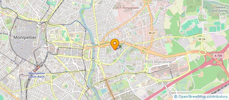localisation de l'entreprise MADAME ISE GUENON à MONTPELLIER