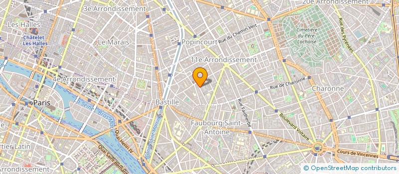 localisation de l'entreprise MADAME ISEE BERNATEAU  PARIS