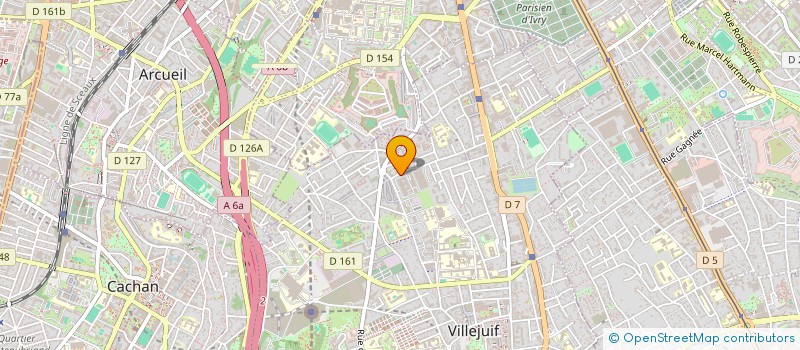 localisation de l'entreprise MADAME ISHA KAPOOR à VILLEJUIF