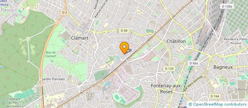 localisation de l'entreprise MADAME ISHANKA JAYATUNGA à CLAMART