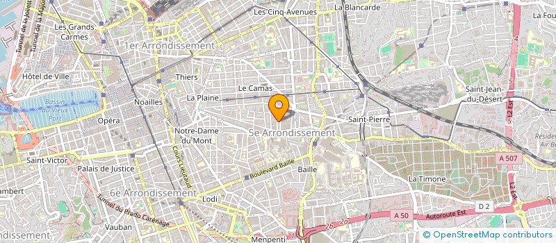 localisation de l'entreprise MADAME ISIA AHOUISSOUSSI à MARSEILLE