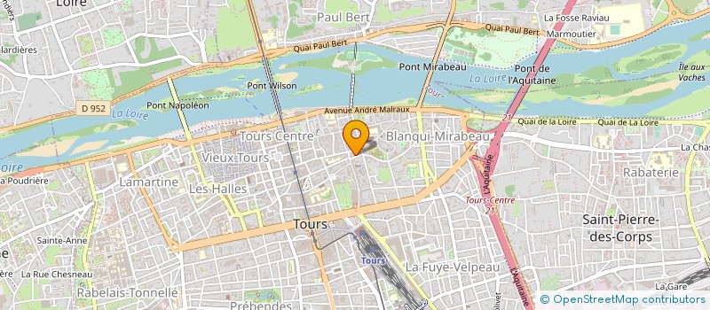 localisation de l'entreprise MADAME ISIS BENCHELLAL  TOURS