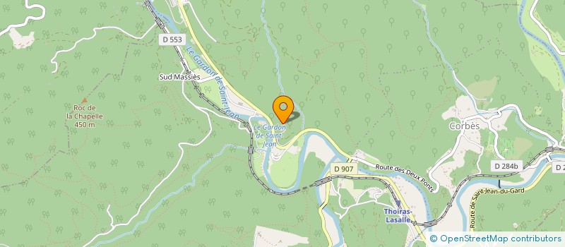 localisation de l'entreprise MADAME ISIS BRACO  THOIRAS-CORBES