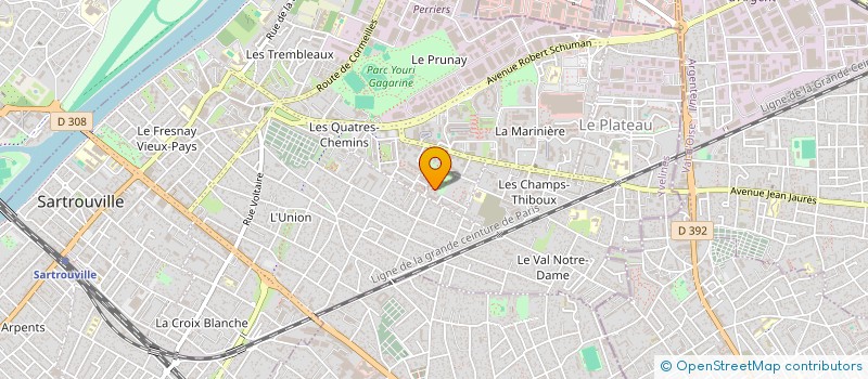 localisation de l'entreprise MADAME ISIS EBY--BECOUTARD à SARTROUVILLE