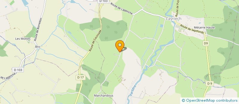 localisation de l'entreprise MADAME ISIS ETAIN  CAYRIECH