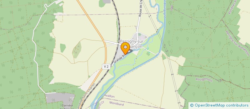 localisation de l'entreprise MADAME ISIS GILLOT à PERRIGNY-SUR-ARMANCON