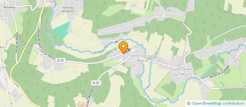 localisation de l'entreprise MADAME ISIS HARLE  SAINT-CYR-SUR-MORIN