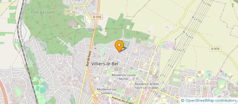 localisation de l'entreprise MADAME ISIS MASSE BIBOUM  PARIS