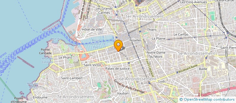 localisation de l'entreprise MADAME ISIS MECHERAF à MARSEILLE
