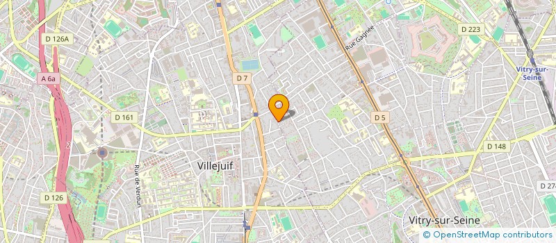 localisation de l'entreprise MADAME ISIS MELLINI à VITRY-SUR-SEINE