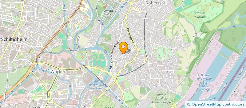 localisation de l'entreprise MADAME ISIS MICHALAG à STRASBOURG