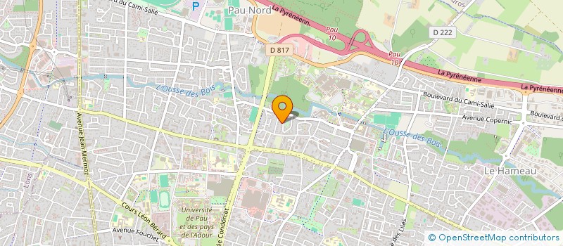 localisation de l'entreprise MADAME ISIS OMET à PAU