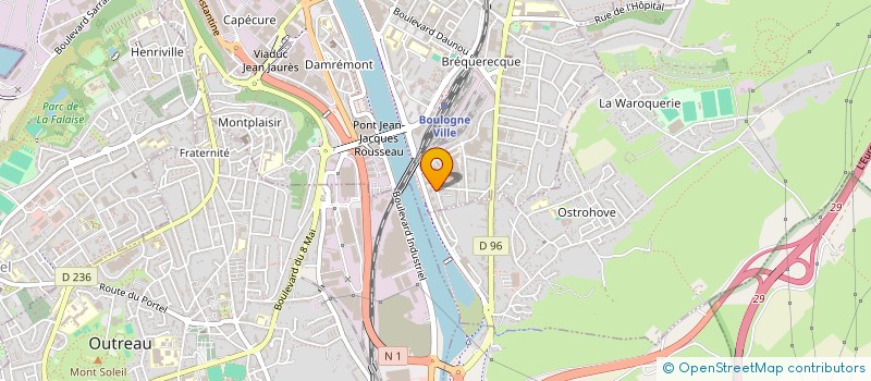 localisation de l'entreprise MADAME ISIS REMIR à BOULOGNE-SUR-MER