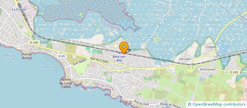localisation de l'entreprise MADAME ISIS RIO à BATZ-SUR-MER
