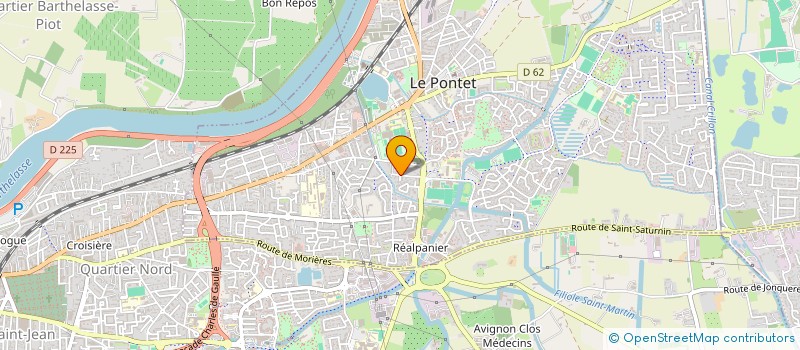 localisation de l'entreprise MADAME ISIS ROLLET à LE PONTET