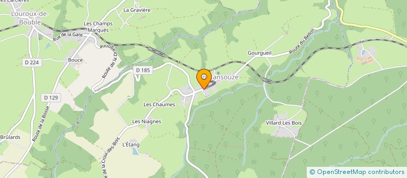 localisation de l'entreprise MADAME ISIS SOULAN  BELLENAVES