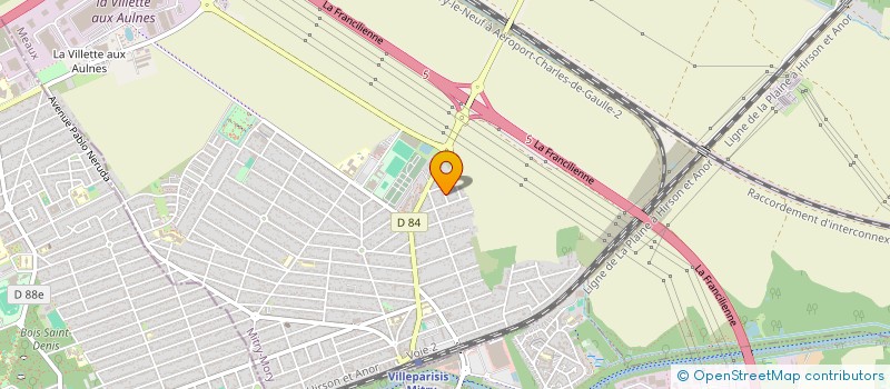 localisation de l'entreprise MADAME ISLAM ACHAR  MITRY-MORY