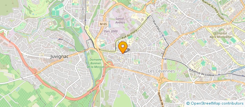 localisation de l'entreprise MADAME ISLAM BOUASBIYA à MONTPELLIER