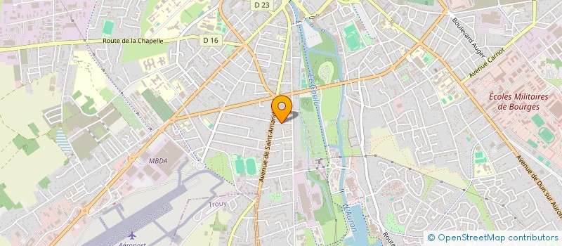 localisation de l'entreprise MADAME ISLAM TAIF  BOURGES