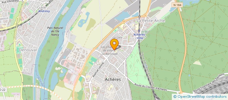 localisation de l'entreprise MADAME ISLAM WAHIWAHI à ACHERES