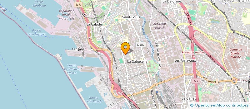 localisation de l'entreprise MADAME ISLEM BERRAHMA à MARSEILLE