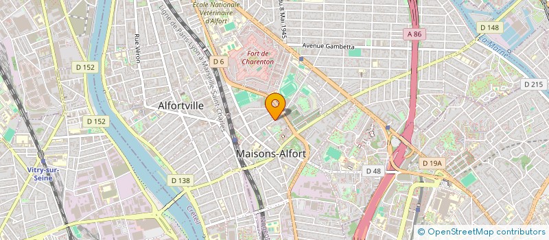 localisation de l'entreprise MADAME ISMA BOUMEDIENE à MAISONS-ALFORT