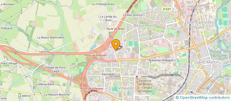localisation de l'entreprise MADAME ISMA LAANAYA  RENNES