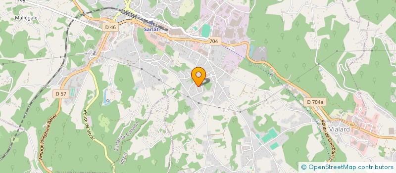 localisation de l'entreprise MADAME ISMA LAMECHE  SARLAT-LA-CANEDA