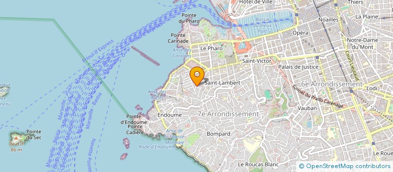 localisation de l'entreprise MADAME ISMAA AMARA  AUBAGNE