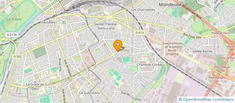 localisation de l'entreprise MADAME ISMAH BENDJEDDAH à CAEN