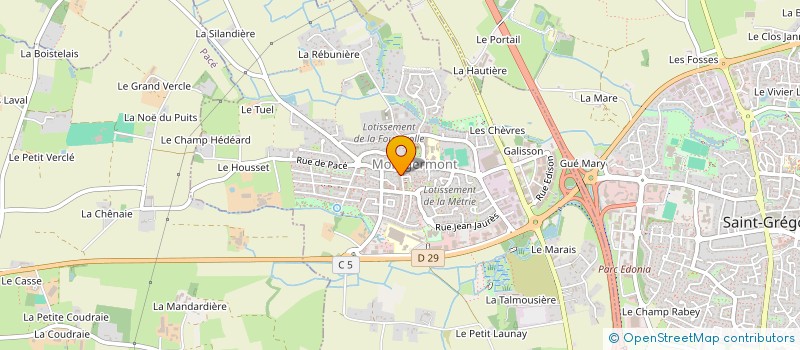 localisation de l'entreprise MADAME ISMAHAN ABDI DOUKSIEH à MONTGERMONT