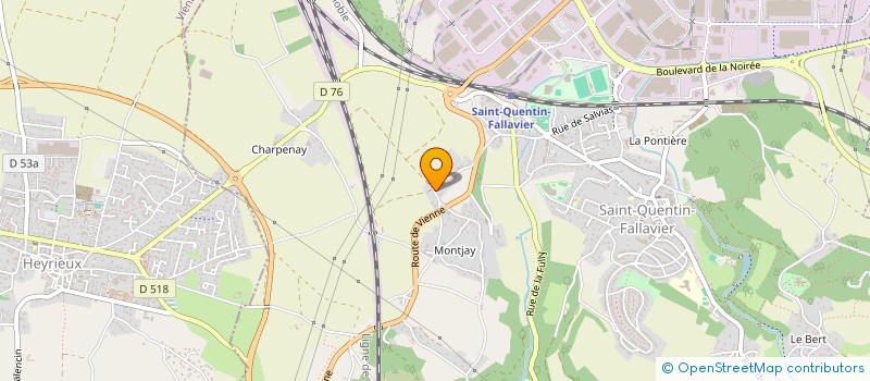 localisation de l'entreprise MADAME ISMAHAN BOUNIF à SAINT-QUENTIN-FALLAVIER