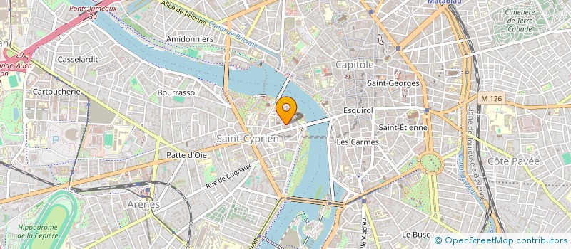 localisation de l'entreprise MADAME ISMAHAN CHADLI à TOULOUSE