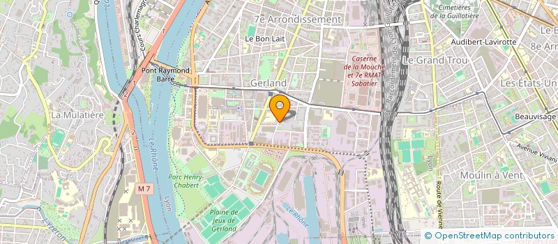 localisation de l'entreprise MADAME ISMAHAN YILDIZ  LYON