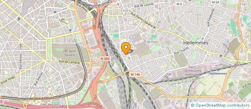 localisation de l'entreprise MADAME ISMAHANE AMRANE à LILLE